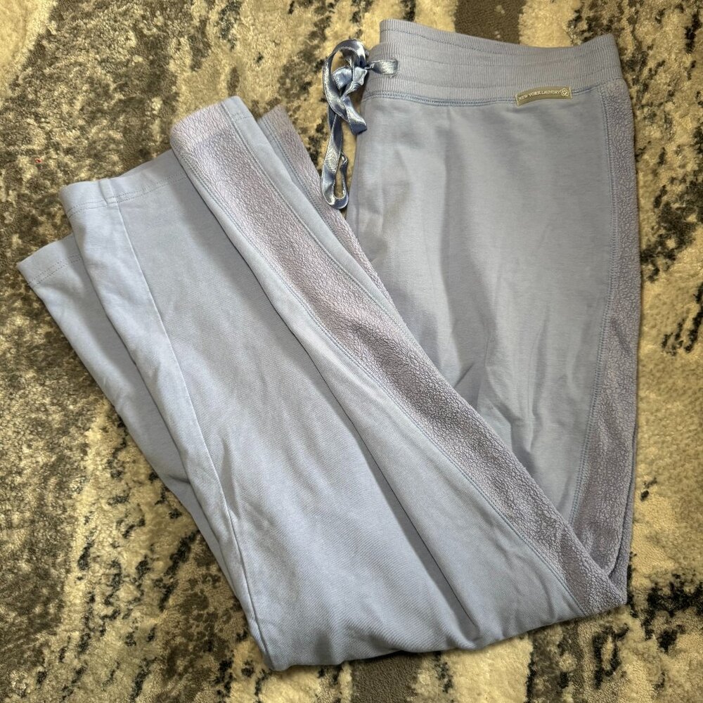 Vintage Light Purple New York Laundry Textured Lounge Pants